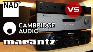 Najlepsze wzmacniacze stereo do 3000zł - NAD | Cambridge Audio | Marantz