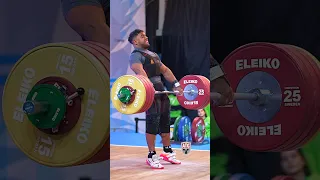 Keydomar Vallenilla  (89kg 🇻🇪) 212kg / 467lb Pan Am C&J Record!#weightlifting #slowmotion