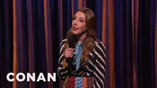 Katherine Ryan's British Child Is Like "A Tiny, Ineffective Butler" | CONAN on TBS