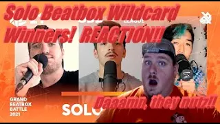 BEATBOX! Solo Wildcard Winners Announcement! GBB21 World League! !REACTION!