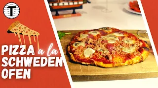 Pizza 🍕 aus dem Schwedenofen 🔥 zuhause 🏠