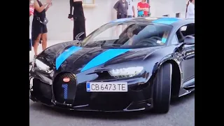 Hot #girl driving #bugatti #chiron Super Sport #car #billionaire #life #monaco #montecarlo #shorts