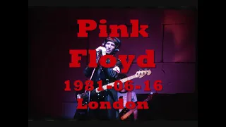 Pink Floyd -1981-06-16 London (The Wall Live)