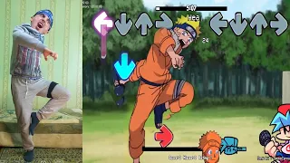 Friday Night Funkin Vs Naruto Glitch Pibby In Real Life (FNF IRL)