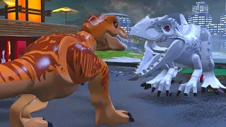 LEGO Jurassic World Walkthrough Part 20: Jurassic World Ending (Jurassic World)