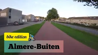 Walking Tour Almere-Buiten Almere-Stad, Netherlands | Bike lane edition