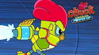 Chuck Chicken Power Up 🐔 Special Edition ⚡ The Game Hunter ❤️ Compilation Superhero  Cartoons