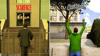 GTA San Andreas vs Scarface Direct Comparison