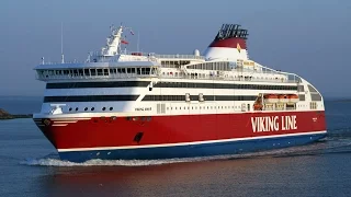 Cruising from Helsinki Finland to Stockholm Sweden via Viking Line April 7 2017