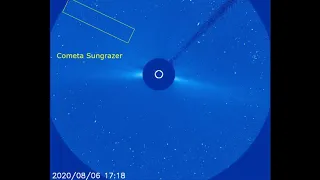 Cometa sungrazer 20200806