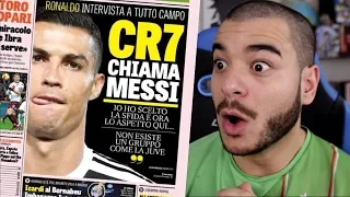 IL A DIT CA ?!! (Grosse analyse des propos de Ronaldo envers Messi, Le Real Madrid...)