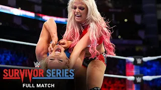 FULL MATCH - Charlotte Flair vs. Alexa Bliss - Champion vs. Champion Match: Survivor Series 2017