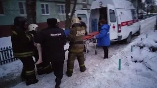 В Туле пожарные вынесли из огня двух пожилых людей