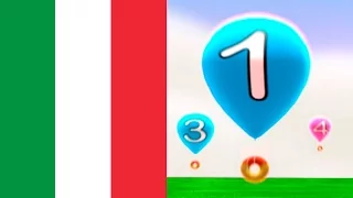 Italian numbers 1-20, learning Italian with kids