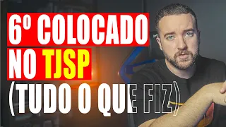 Tudo que fiz para ser APROVADO no TJSP com 91 pontos (Passo a Passo Completo!)