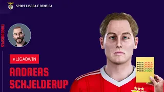Andreas Schjelderup @TiagoDiasPES (SL Benfica, Nordsjaelland, Bodo/Glimt) Face + Stats | PES 2021