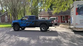 Ram Cummins vs F650, Tug of War,  #redneckarmwrestle