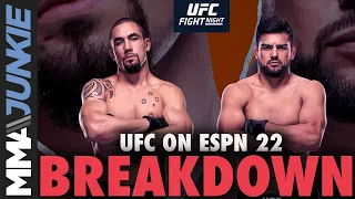 Robert Whittaker vs. Kelvin Gastelum prediction | UFC on ESPN 22 breakdown