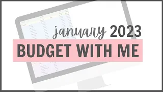 January 2023 Budget // Household Monthly Budget