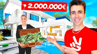 UN NIÑO MILLONARIO NOS REGALA UNA MANSION DE LUJO! *Nueva Maximo House!*