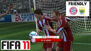 FIFA 11 - Bayern München x Manchester City