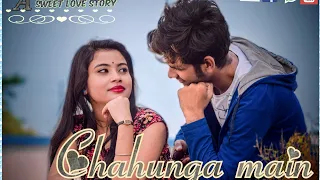 Chahunga_main_tujhe // A sweet love story // Abhishek & supriya //