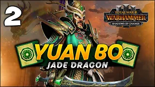POWER OF THE JADE DRAGON! Total War: Warhammer 3 - Jade Dragon Yuan Bo Immortal Empires Campaign #2