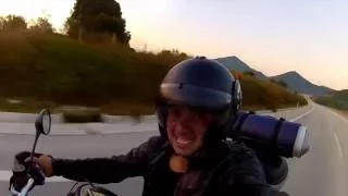 Greece to Georgia on a motorbike