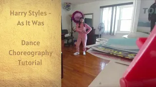 Harry Styles - As It Was Dance Choreography Tutorial