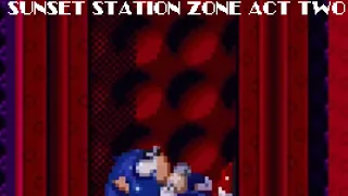 Classic Sonic Simulator V12 - Sunset Station Zone Act 2 | By: KingBossy432