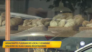 Assalto violento em pastelaria