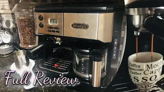 DeLonghi All In One Coffee Maker & Espresso Machine Review! How To Make A Coffee House Drink At Home
