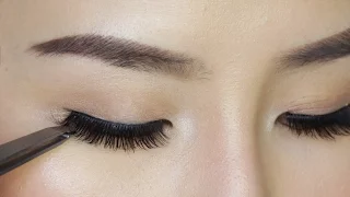 How to Apply False Eyelashes For Beginners