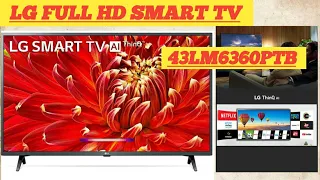 LG FULL HD SMART TV 43LM6360