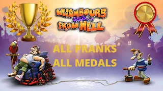 Neighbours Back From Hell Remaster - ALL MEDALS 100%