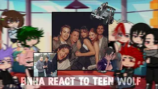 bnha react to Teen Wolf🏈|| BNHA/UA