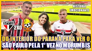 EMOCIONANTE! DO INTERIOR DO PARANÁ PARA VER O SÃO PAULO NA LIBERTADORES PELA 1° VEZ NO MORUMBIS