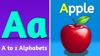 One two three, 1 to 100 counting, ABCD, A for Apple, 123 Numbers, Learn to count,  Alphabet a to z 1
