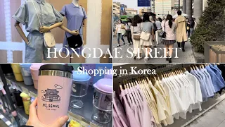 SHOPPING IN KOREA 🇰🇷 | HONGDAE STREET IN SPRING🌸 | SHOPPING IN HONGDAE | HONGDAE WALKERS