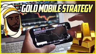 FOREX MOBILE STRATEGY: TURN $100 TO $800+ IN ONE DAY SCALPING "GOLD" FROM YOUR PHONE!
