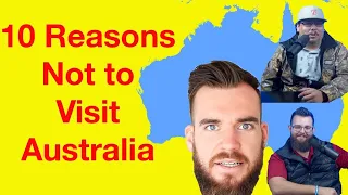 Americans React to 10 Reasons Not To Visit Australia ( Aussie Reacts )