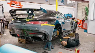 Fixing the Cheap Widebody Kit on This 800hp Mercedes AMG GTS