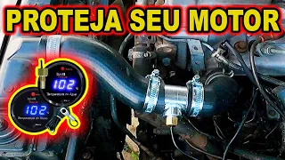 COMO INSTALAR SENSOR DE TEMPERATURA DA AGUA DO MOTOR PASSO A PASSO