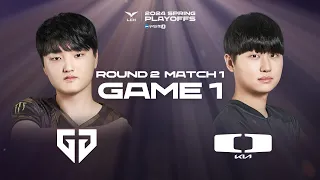 GEN vs DK Game 1 Highlights | 04.03 | Woori Bank 2024 LCK Spring Playoffs