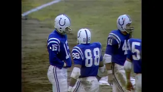 1968 NFL Championship - Enhanced Partial CBS Broadcast w/NFL Films Intro -1080p/60fps - Colts/Browns