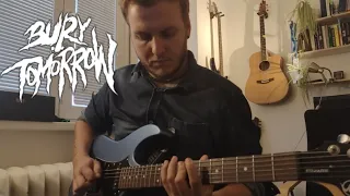 Bury Tomorrow - DEATH (Even Colder) guitar cover with notes and tabs
