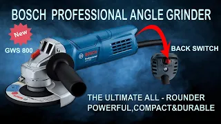 BOSCH GWS 800 PROFESSIONAL ANGLE GRINDER | MADE IN INDIA |800 WATT POWER |UNBOXING & REVIEW IN HINDI