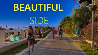 SIDE Antalya Turkey 2023 🇹🇷 🔴 NEW Beautiful Walking Tour of Side Promenade [4K UHD]