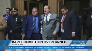 Harvey Weinstein’s 2020 rape conviction overturned in New York