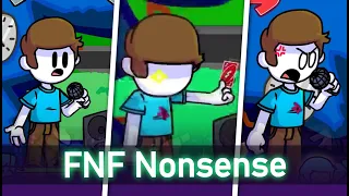 Friday Night Funkin FNF Mod Vs Nonsense Full week Hard mode